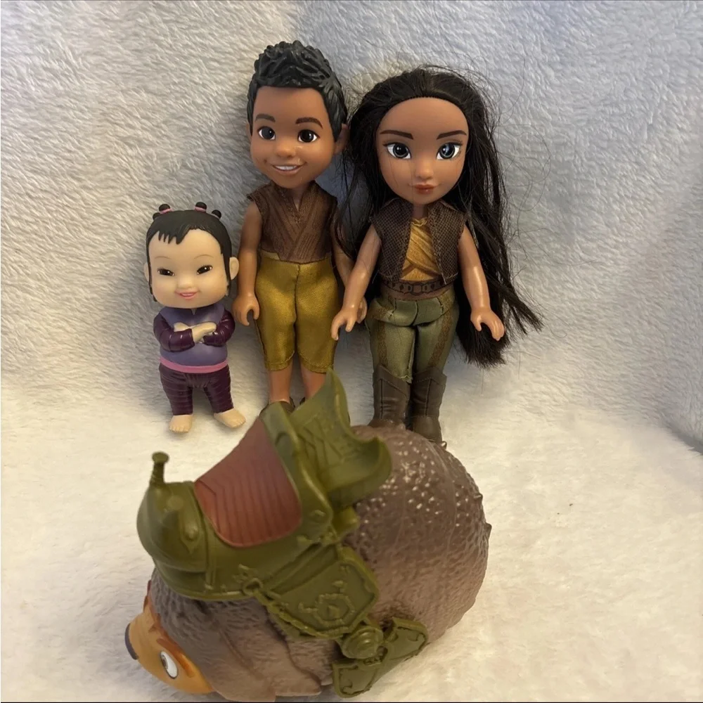Adventure Doll Set with Brown and Purple Outfits